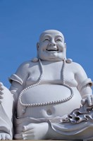 Big Happy Buddha statue, My Tho, Vietnam Fine Art Print