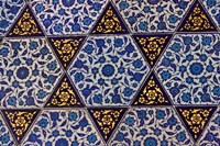 Tile Inside Topkapi Palace, Istanbul, Turkey Fine Art Print