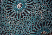 Ceiling Tile, Mevlana Museum, Konya, Turkey Fine Art Print