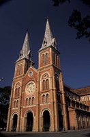 Notre Dame Cathedral, Saigon, Vietnam Fine Art Print