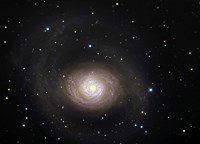 Messier 94, A Spiral Galaxy in the Constellation Canes Venatici Fine Art Print