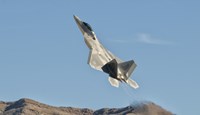 US Air Force F-22 Raptor, Nellis Air Force Base, Nevada Fine Art Print