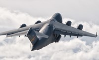 C-17 Globemaster Above the Clouds Fine Art Print