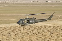 Italian Army AB-205MEP Utility Helicopter Over Shindand, Afghanistan Fine Art Print