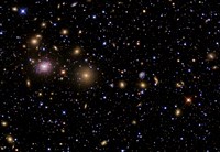 The Perseus Galaxy Cluster Fine Art Print