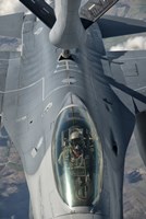 US Air Force F-16C Fighting Falcon Refueling by Giovanni Colla - various sizes, FulcrumGallery.com brand