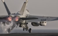 EA-18G Growler Taking Off from USS George HW Bush by Giovanni Colla - various sizes