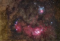 Nebulosity in Sagittarius Fine Art Print