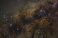 The Galactic Center of the Milky Way Galaxy Fine Art Print