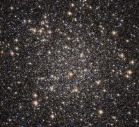 Globular cluster M22 in the constellation Sagittarius Fine Art Print