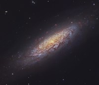 Spiral Galaxy in the Constellation Draco Fine Art Print