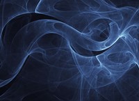 Abstract Blue One Fine Art Print