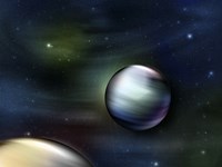 Planets in Space Fine Art Print