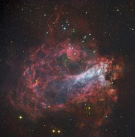 The Omega Nebula in Sagittarius Fine Art Print