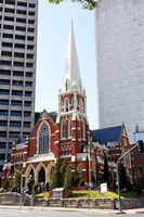 Albert Street Uniting Church, Brisbane, Queensland, Australia Fine Art Print