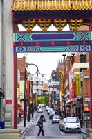 Chinatown, Little Bourke Street, Melbourne, Victoria, Australia Fine Art Print
