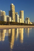 Early Morning Light on Surfers Paradise, Gold Coast, Queensland, Australia Fine Art Print