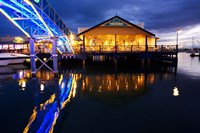 Fisherman's Wharf Tavern, Mariners Cove, Gold Coast, Queensland, Australia Fine Art Print