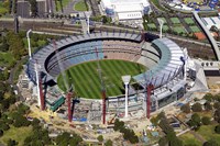 Melbourne Cricket Ground, Melbourne, Victoria, Australia Fine Art Print