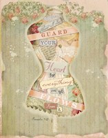 Guard Your Heart II Framed Print