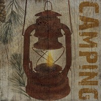 Camping Fine Art Print