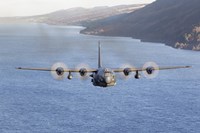 MC-130H Combat Talon II Over Loch Ness, Scotland Fine Art Print