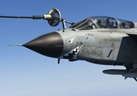 Italian Air Force Tornado IDS In-Flight Refuel Fine Art Print