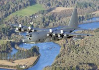 MC-130P Combat Shadow Over Scotland Fine Art Print