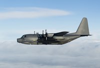 MC-130P Combat Shadow in flight (side view) Fine Art Print