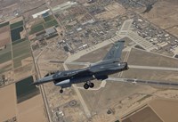 F-16 Fighting Falcon over Luke Air Force Base, Arizona Fine Art Print