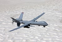 MQ-9 Reaper Over Southern New Mexico Fine Art Print