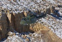UH-1N Twin Huey, Kirtland Air Force Base, New Mexico Fine Art Print