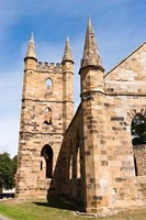 Tower at Port Arthur historic penitentiary, Australia Fine Art Print