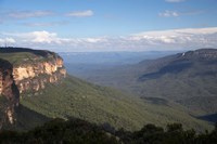 Australia, Blue Mtns, Kings Tableland, Jamison Valley Fine Art Print