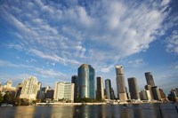 Australia, Queensland, Brisbane River, City Skyline by David Wall - various sizes