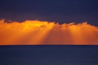 Sunrise over Tasman Sea, Australia Fine Art Print