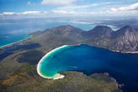 Wineglass Bay and The Hazards, Freycinet National Park, Tasmania, Australia Fine Art Print