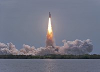 Launch of Space Shuttle Atlantis Fine Art Print