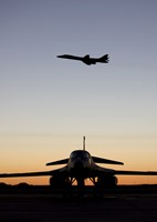 B-1B Lancer Takes Off at Sunset from Dyess Air Force Base, Texas by HIGH-G Productions - various sizes