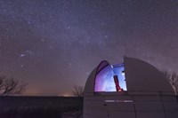 Domed Observatory, Crowell, Texas Fine Art Print