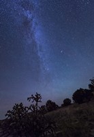 Milky Way Rises Over Kenton, Oklahoma Fine Art Print