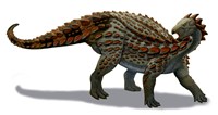 Scelidosaurus Dinosaur of the Early Jurassic Period by H. Kyoht Luterman - various sizes