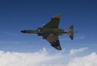 QF-4E Aircraft Flies over the Gulf of Mexico Fine Art Print