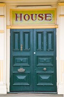 Building detail in the historic district, Maryborough, Queensland, Australia Fine Art Print