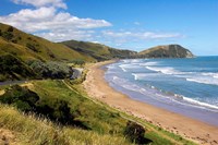 Makorori Beach near Gisborne, Eastland, New Zealand Fine Art Print