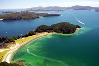 Motuarohia Island, Bay of Islands, Northland, New Zealand Fine Art Print
