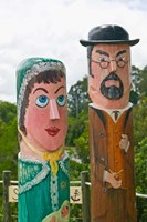 Australia, Queensland, Fraser Coast, Painted pier Fine Art Print