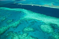 Australia, Whitsunday Coast, Great Barrier Reef (horizontal) by Walter Bibikow - various sizes