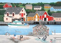 Fishermans Cove Fine Art Print