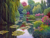 Garden Giverny by Charles White - various sizes